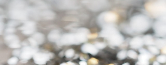 Glittery silver