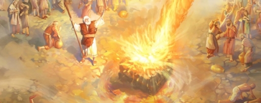 The prophets of baal at mount carmel